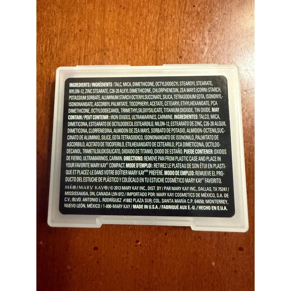 Mary Kay mineral eye shadow color‎ single magnetic case Sparkling White 068246